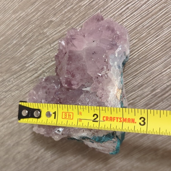 Natural Amethyst Cluster with Stand - Picture 10 of 10